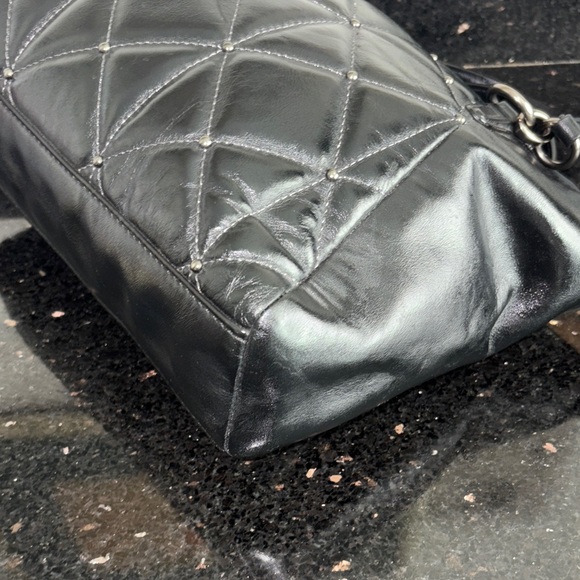 Coach Kelsey Quilted Leather Satchel Handbag F13951 - Picture 8 of 13